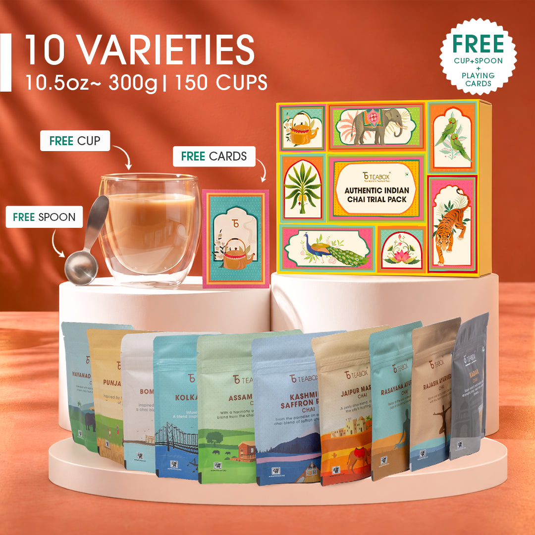 Authentic Indian Chai Trial Pack (Special Diwali Edition)