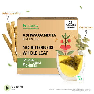 Green Tea Ashwagandha Vitality (Teabag)