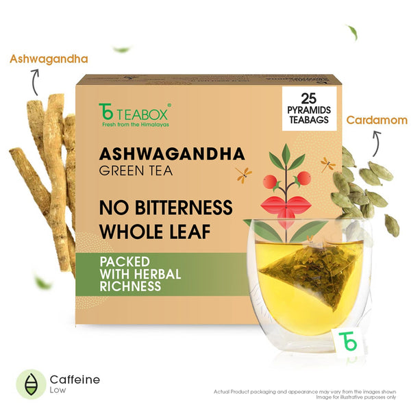 Green Tea Ashwagandha Vitality (Teabag)