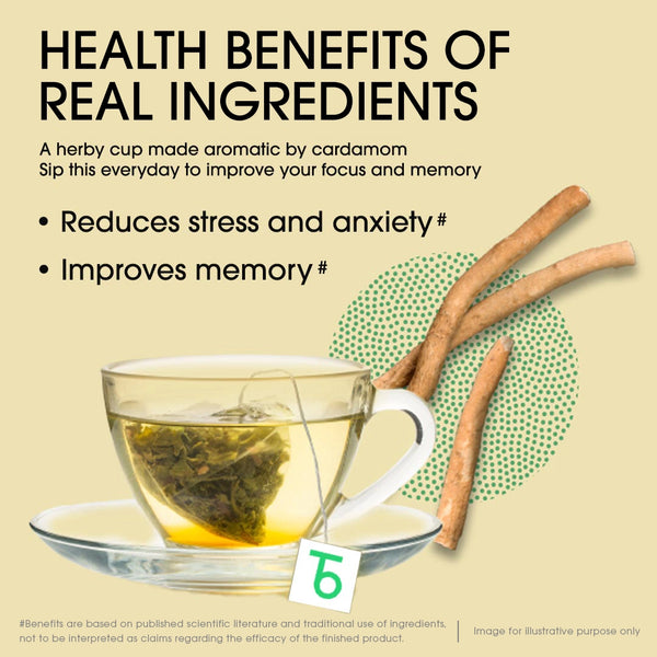 Green Tea Ashwagandha Vitality (Teabag)