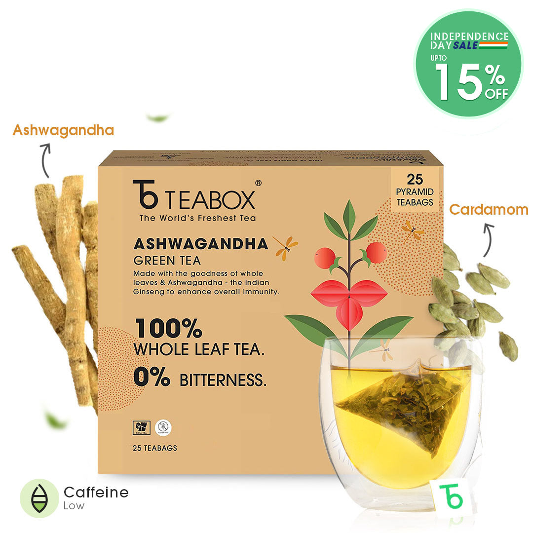 Green Tea Ashwagandha Vitality (Teabag)