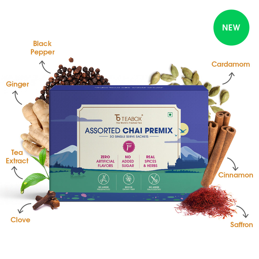 Assorted Chai Premix - Pack of 30