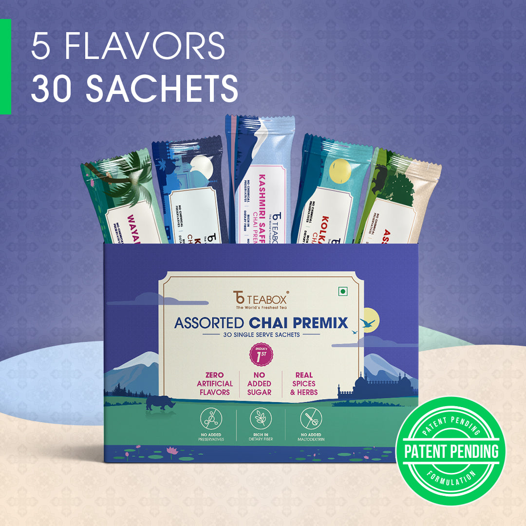 Teabox Assorted Chai Premix