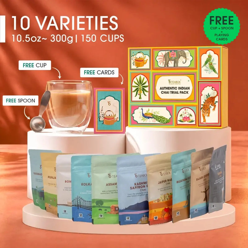 Authentic Indian Chai Trial Pack (Special Diwali Edition)