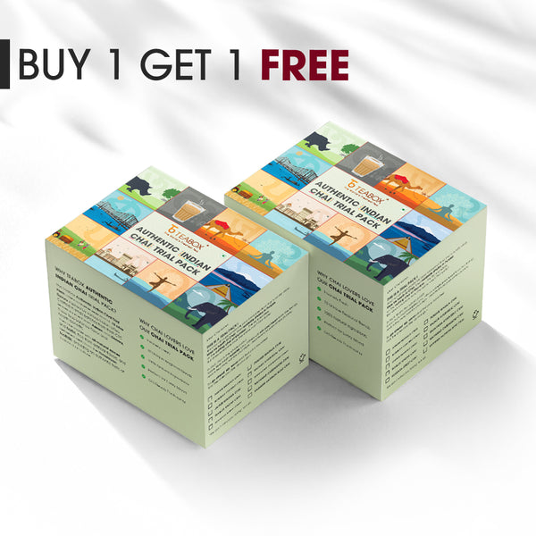 Authentic Indian Chai Trial Pack - Buy 10 Chais & Get 10 Chais Free (2 Boxes)