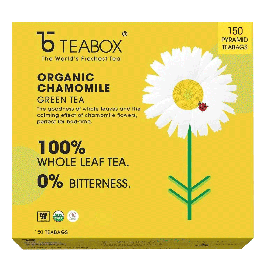 Organic Chamomile Green (50 Teabags)