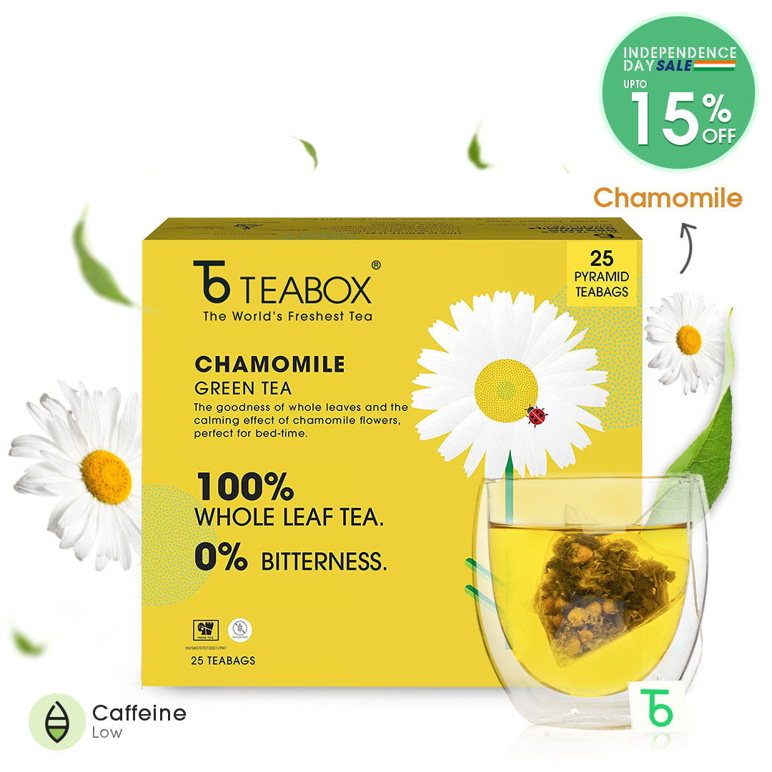 Green Tea Chamomile Sleep (Teabag)
