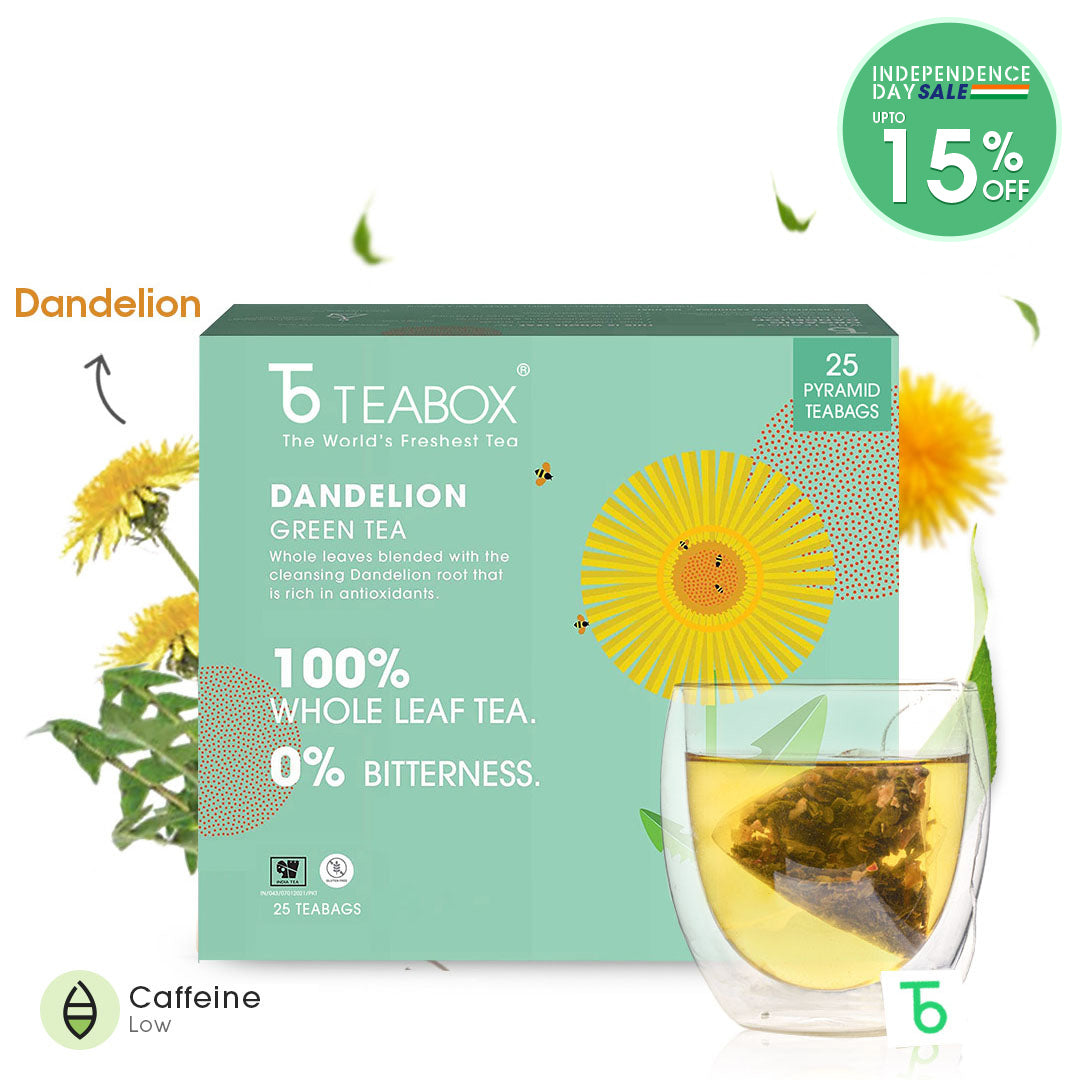 Green Tea Dandelion Detox (Teabag)