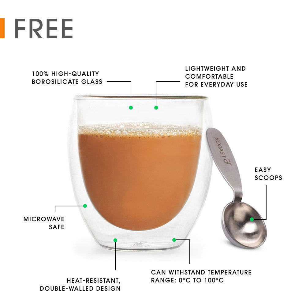 12 Days of Chai Advent Calendar (Free Valencia Glass Teacup & Ideal Teaspoon)