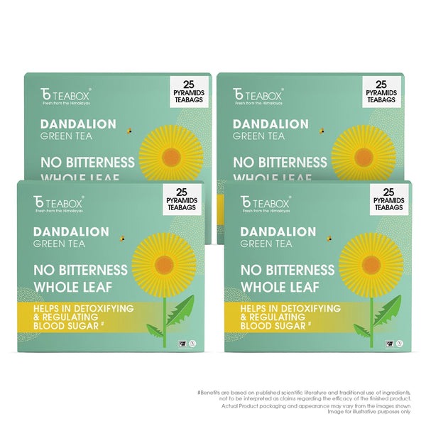 Green Tea Dandelion Detox (Teabag)