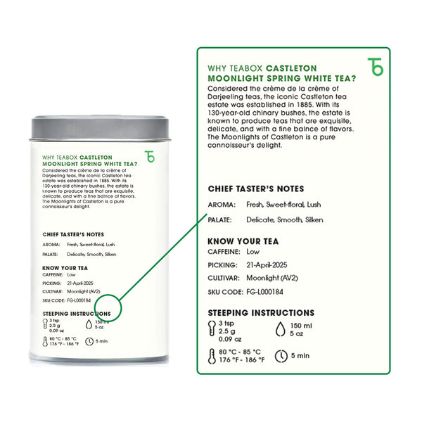 Darjeeling Castleton Moonlight Spring White