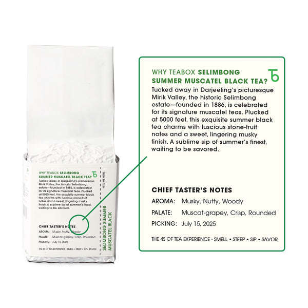 Darjeeling Selimbong Summer Muscatel Black