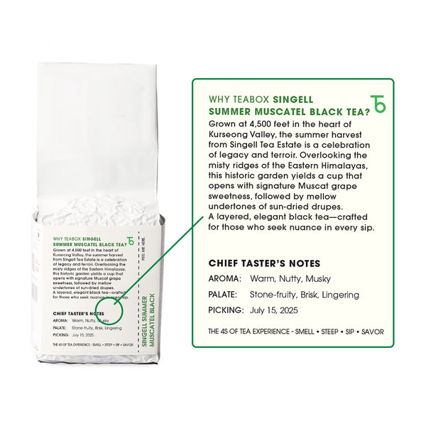 Darjeeling Singell Summer Muscatel Black
