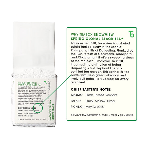 Darjeeling Snowview Spring Clonal Black