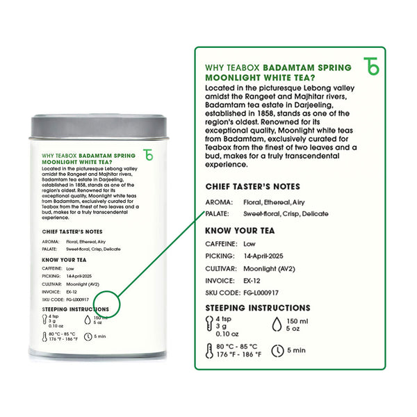 Darjeeling Badamtam Spring Moonlight White (Limited Edition)