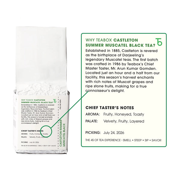 Darjeeling Castleton Summer Muscatel Black