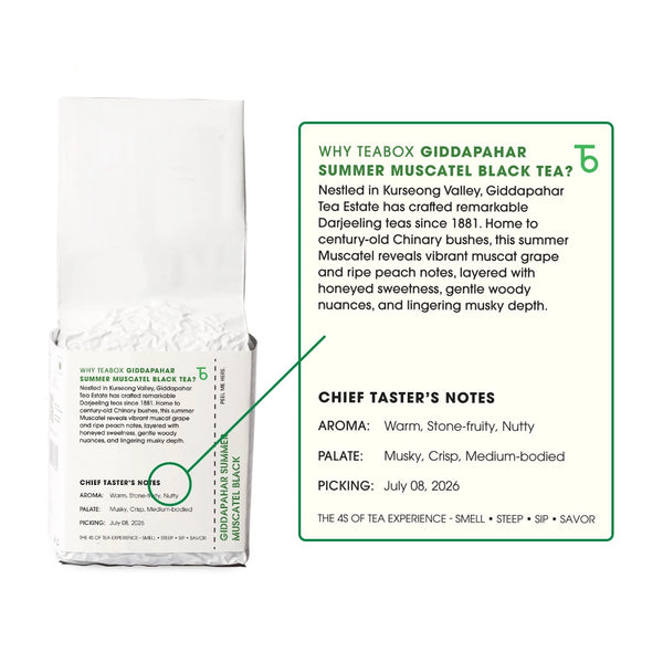 Darjeeling Giddapahar Summer Muscatel Black