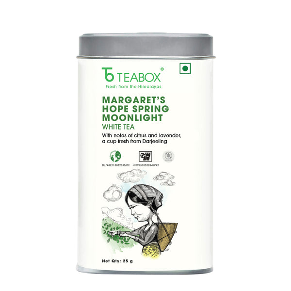 Darjeeling Margaret's Hope Spring Moonlight White