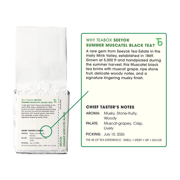 Darjeeling Seeyok Summer Muscatel Black