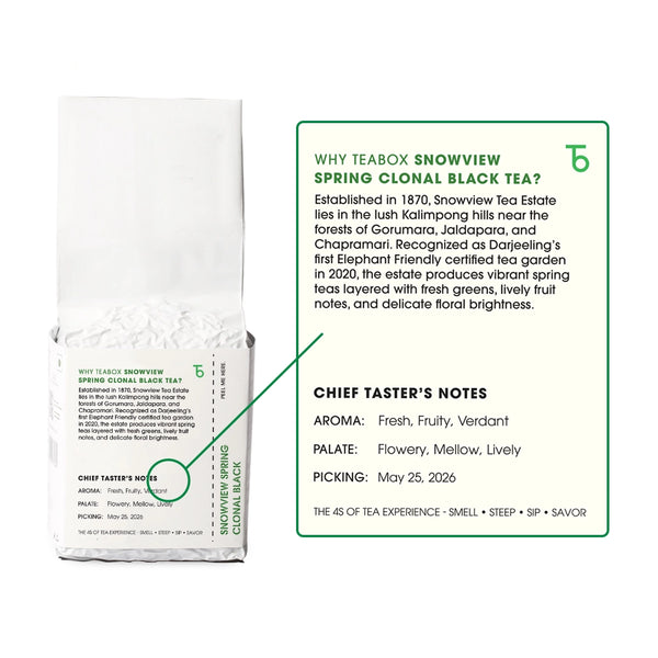 Darjeeling Snowview Spring Clonal Black