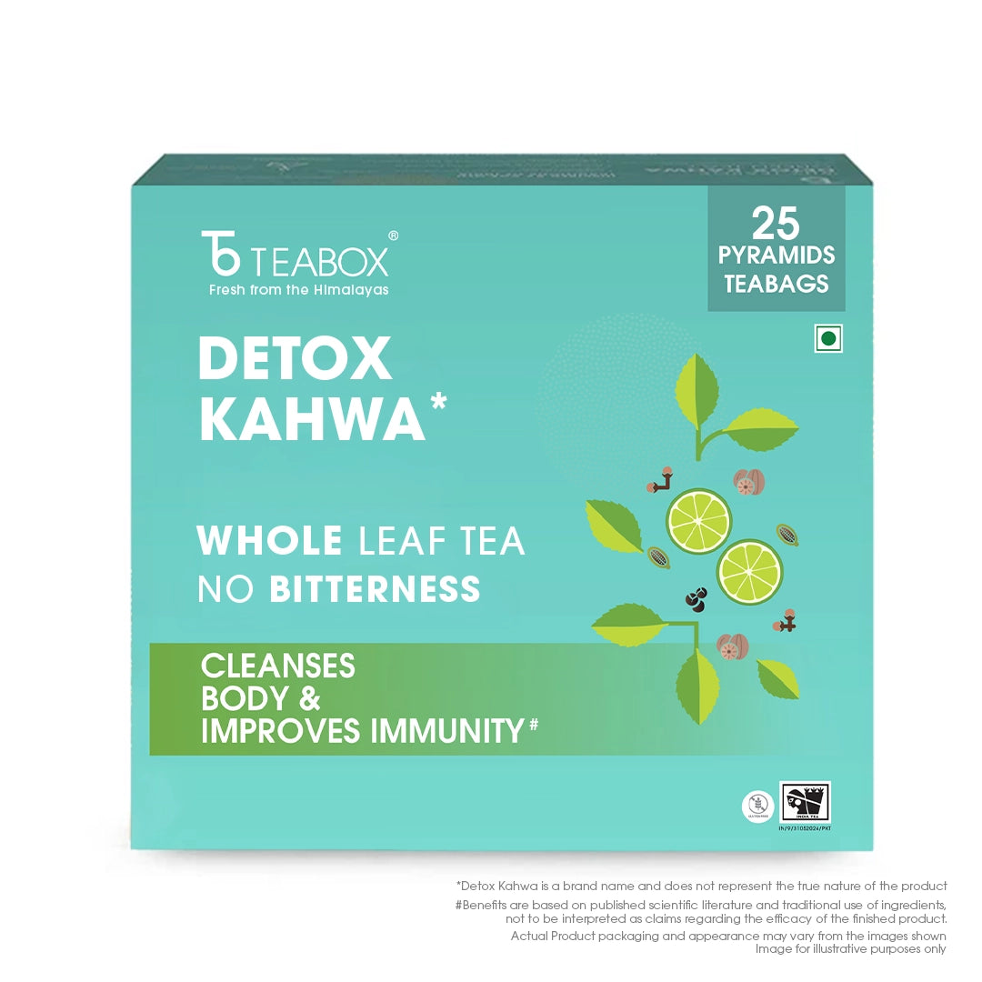 Green Tea Detox Kahwa (Teabag)