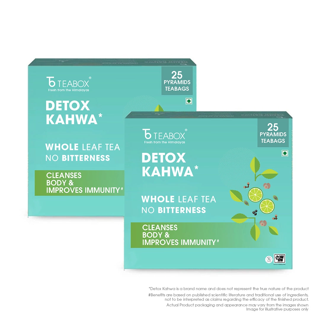 Green Tea Detox Kahwa (Teabag)