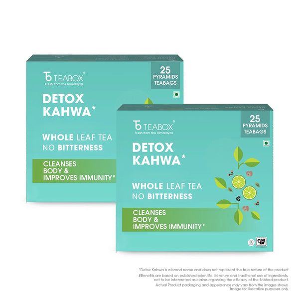 Green Tea Detox Kahwa (Teabag)
