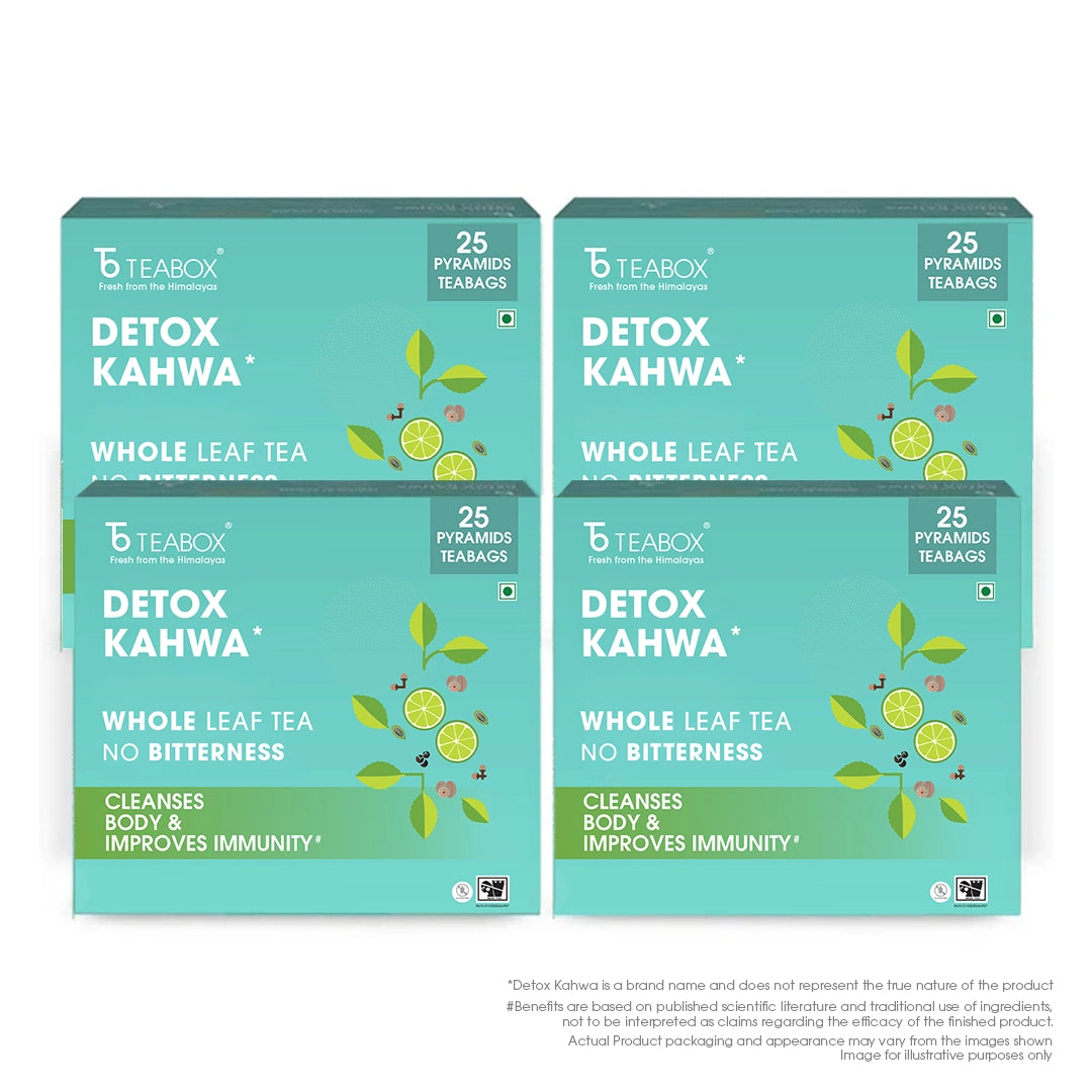 Green Tea Detox Kahwa (Teabag)