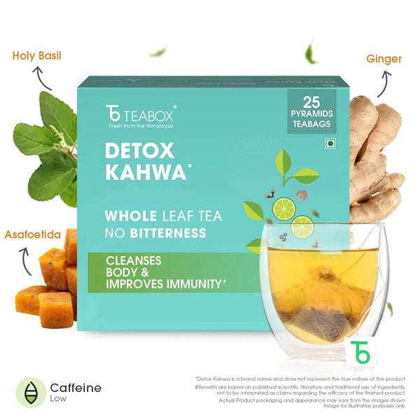 Green Tea Detox Kahwa (Teabag)