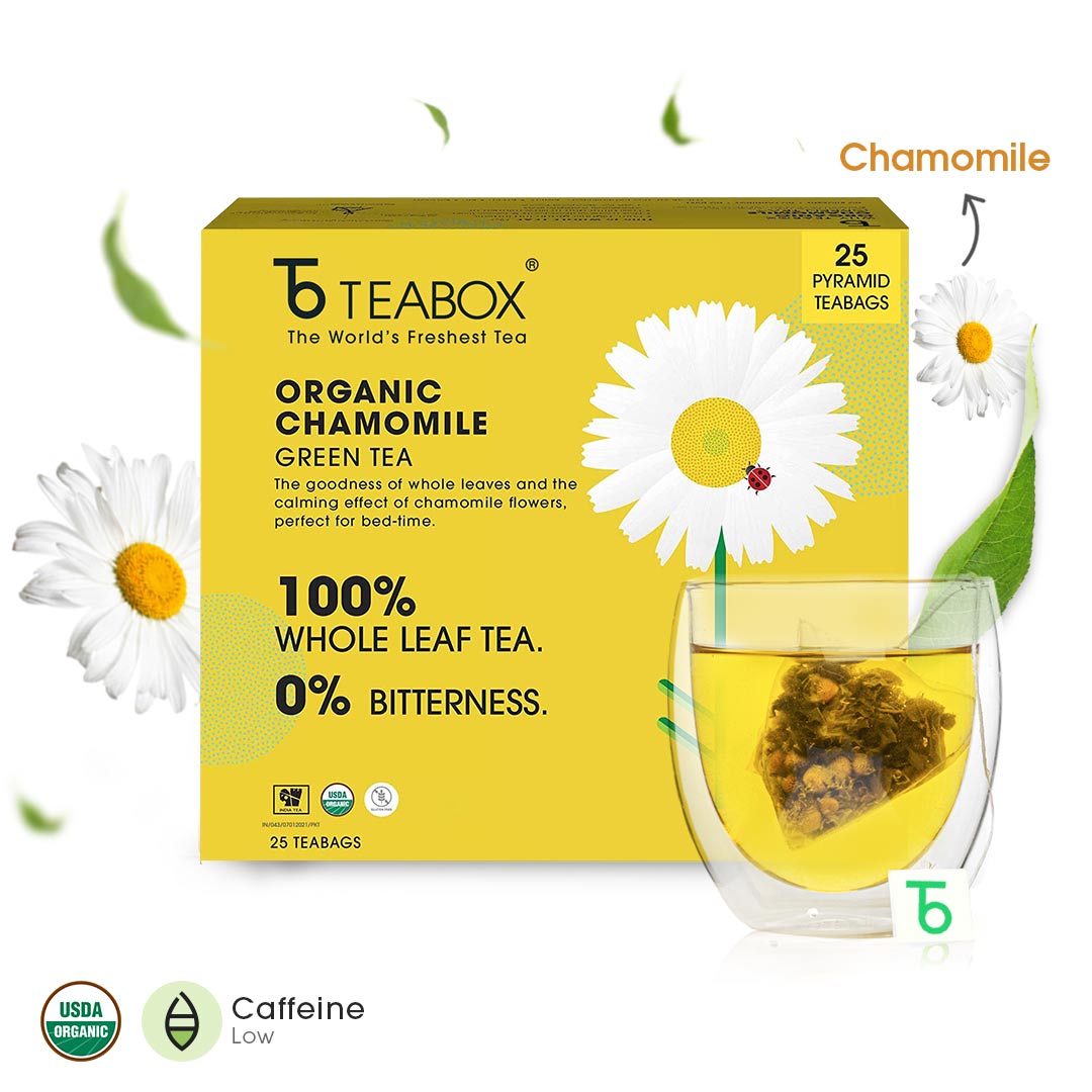 Organic Chamomile Green (Teabag)