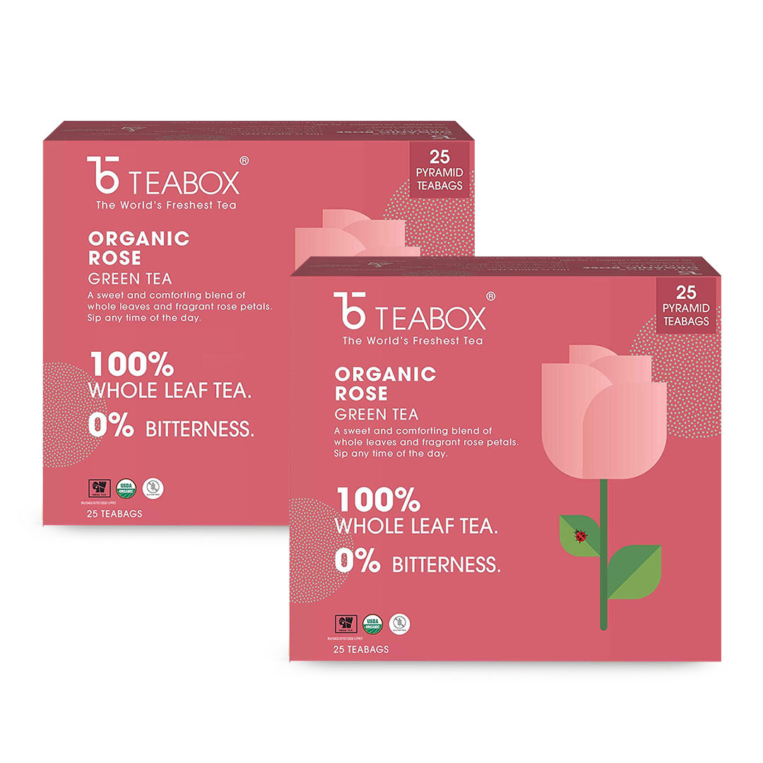 Organic Rose Green (Teabag)