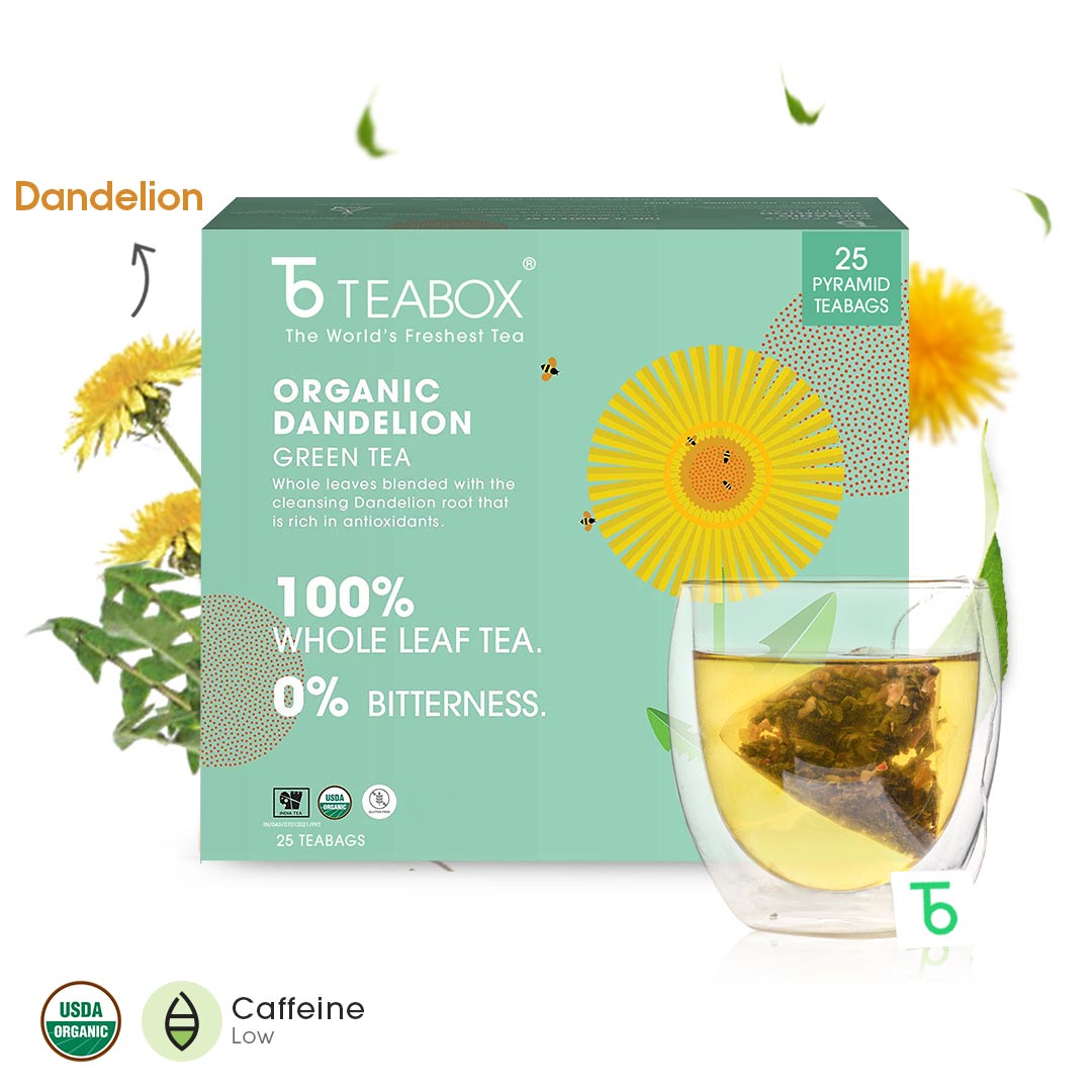 Organic Dandelion Green (Teabag)