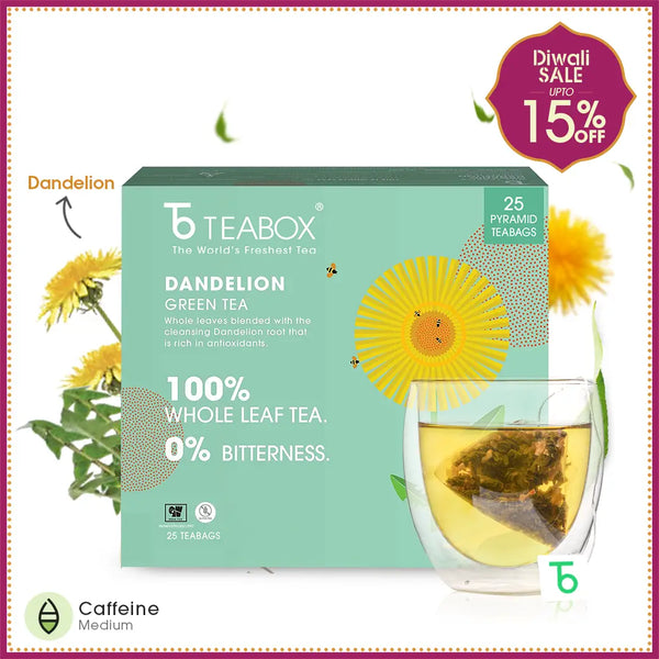 Green Tea Dandelion Detox (Teabag)