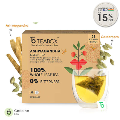 Green Tea Ashwagandha Vitality (Teabag)