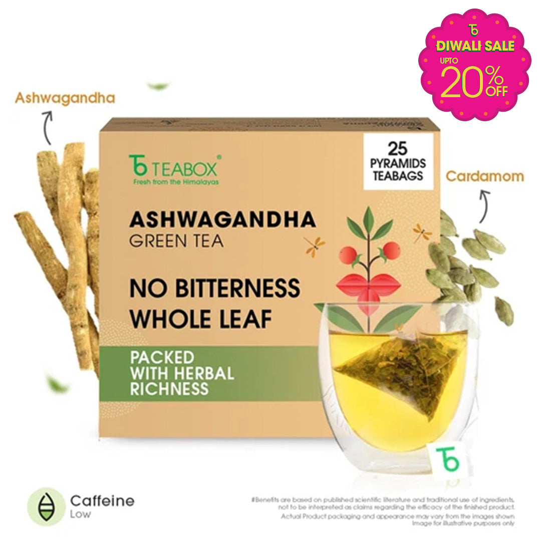 Green Tea Ashwagandha Vitality (Teabag)