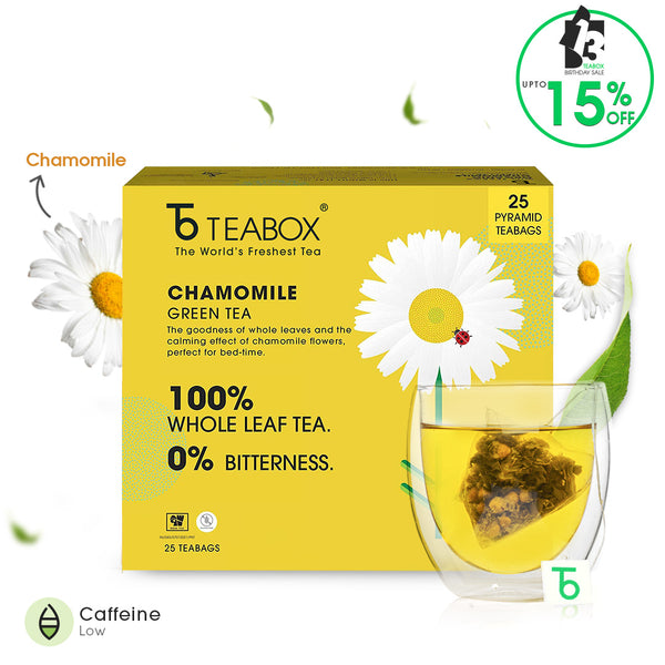 Green Tea Chamomile Sleep (Teabag)