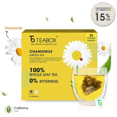Green Tea Chamomile Sleep (Teabag)
