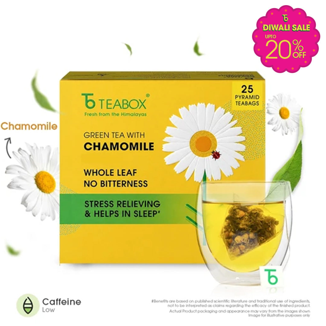 Green Tea Chamomile Sleep (Teabag)