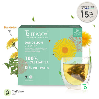 Green Tea Dandelion Detox (Teabag)