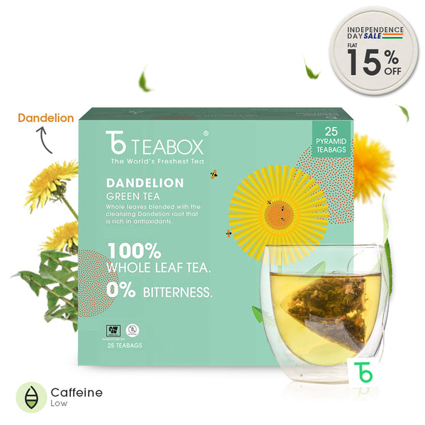 Green Tea Dandelion Detox (Teabag)