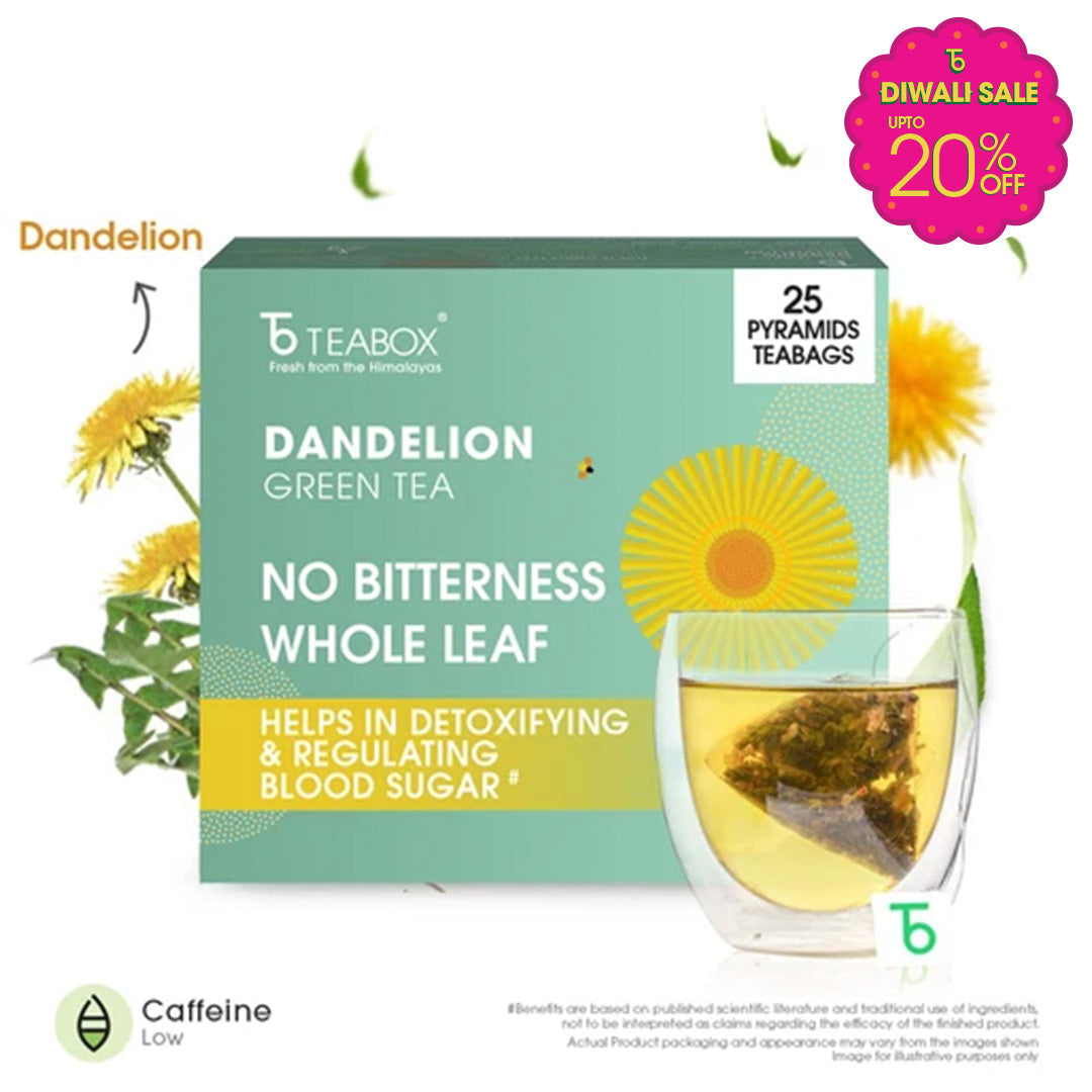 Green Tea Dandelion Detox (Teabag)