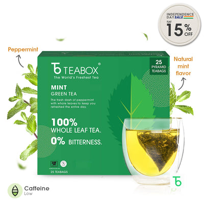 Green Tea Mint Digestion (Teabag)