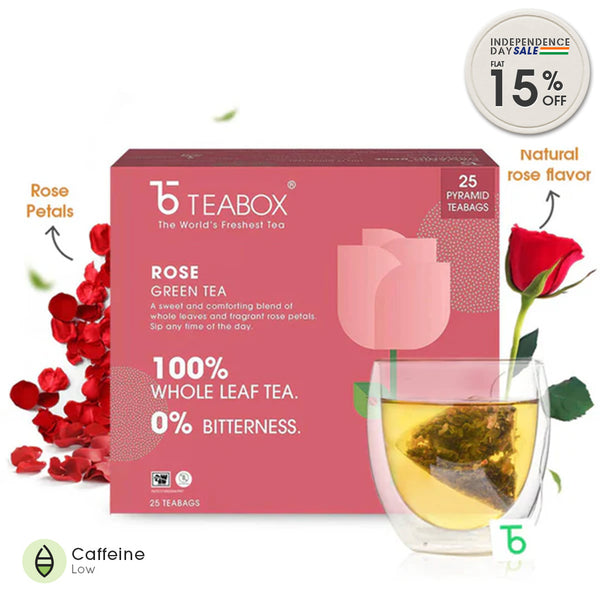 Green Tea Rose Glow (Teabag)