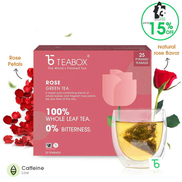 Green Tea Rose Glow (Teabag)