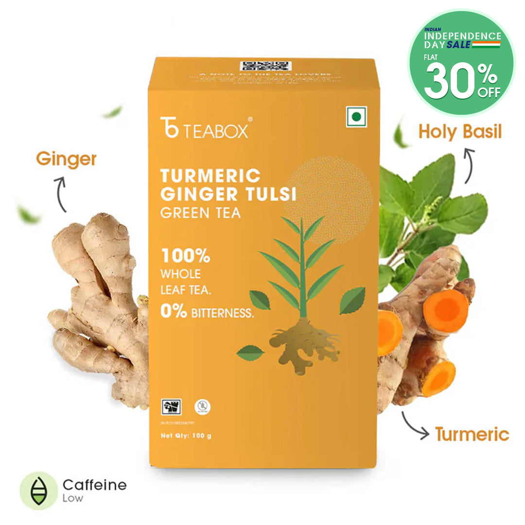 Green Tea Turmeric Ginger Tulsi Immunity