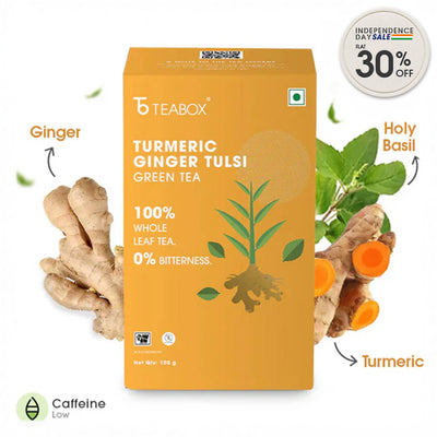 Green Tea Turmeric Ginger Tulsi Immunity