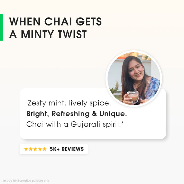 Gujarati Mint Spice Chai