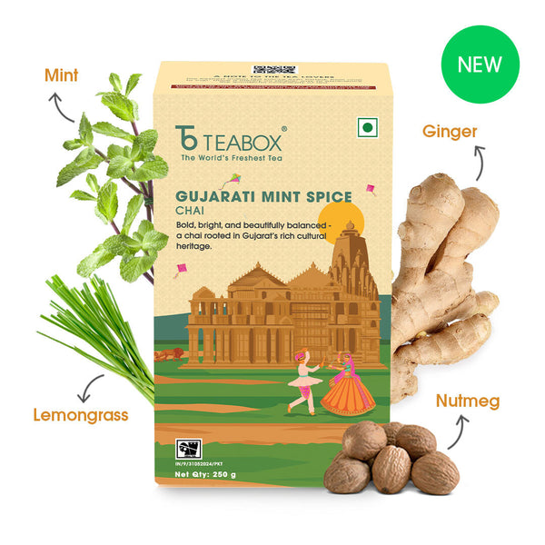 Gujarati Mint Spice Chai – A Refreshing Blend of Tradition and