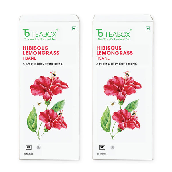 Hibiscus Lemongrass Tisane (Teabag)