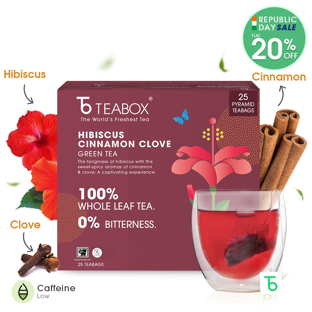 Hibiscus Cinnamon Clove Green (Teabag)